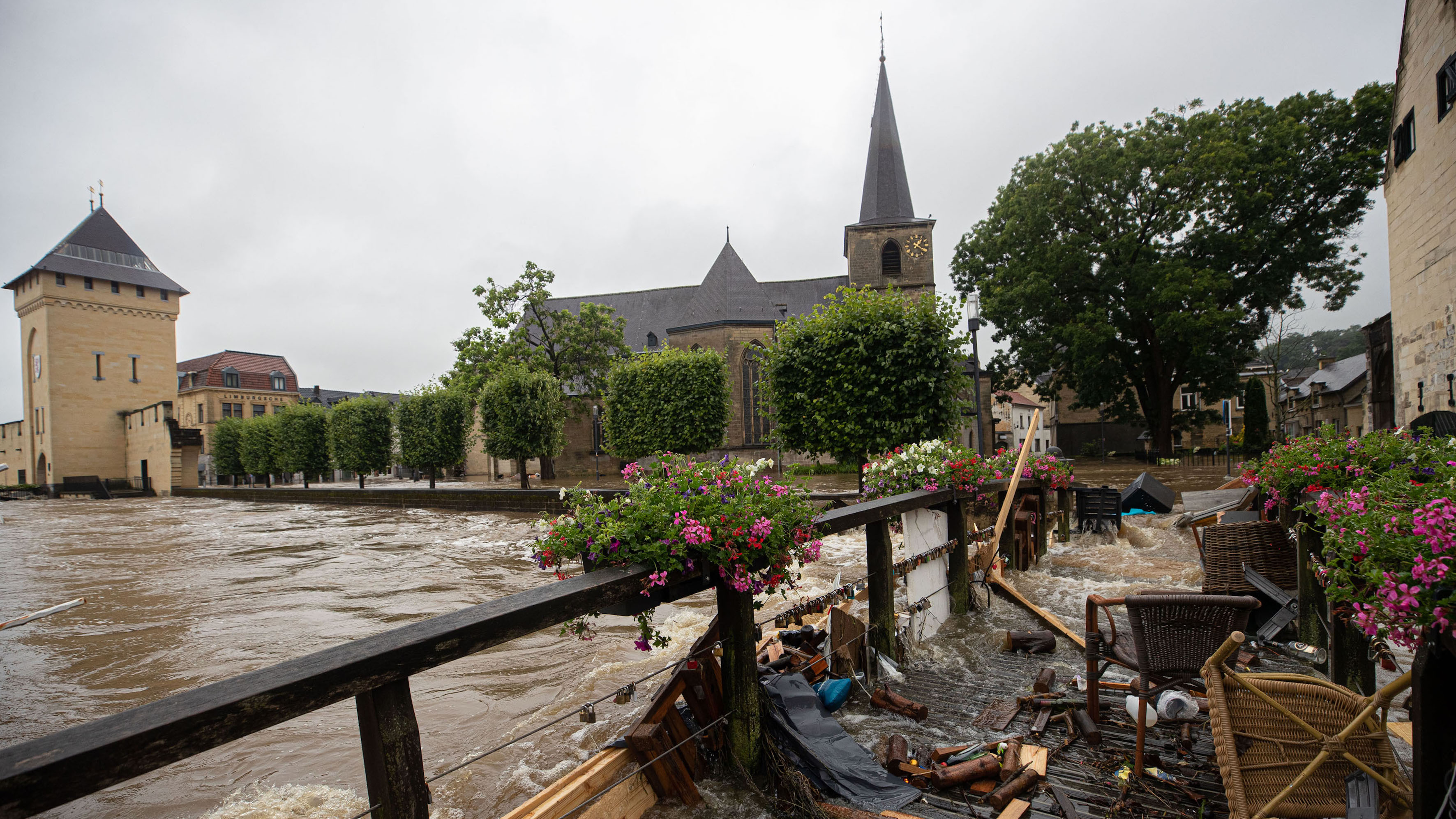Valkenburg overstroming Deltares Nederland
