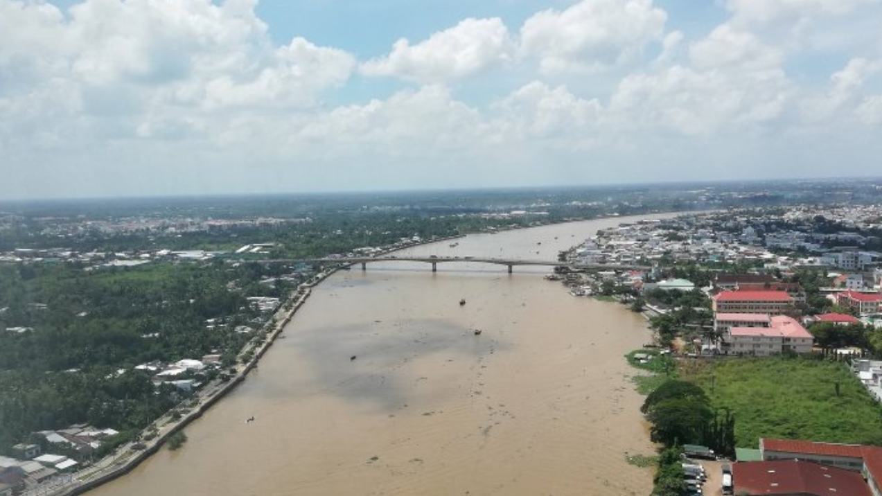 Mekong Delta bodemdaling zeespiegelstijging 