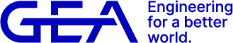 GEA Logo w Claim sRGB VibrantBlue