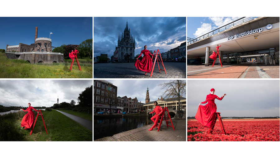 Kunstproject en klimaatverandering door Rijnland